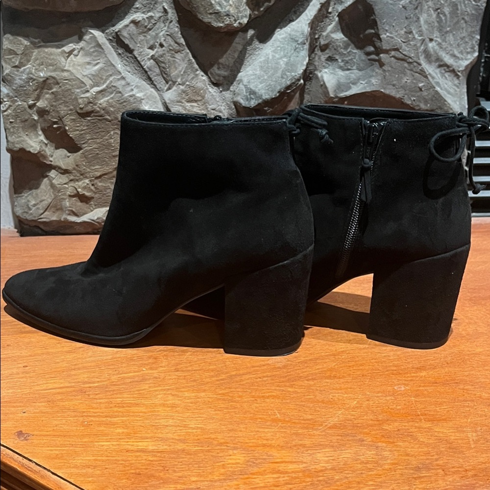 Stuart Weitzman Black Ankle Boots